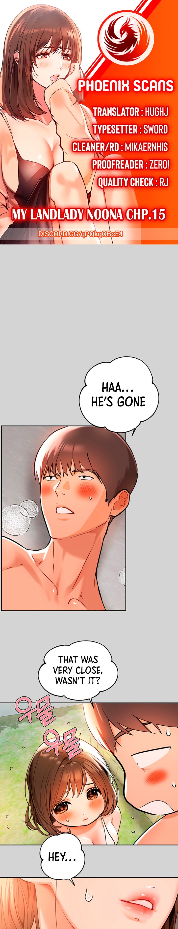 My Landlady Noona Chapter 15 - Page 1