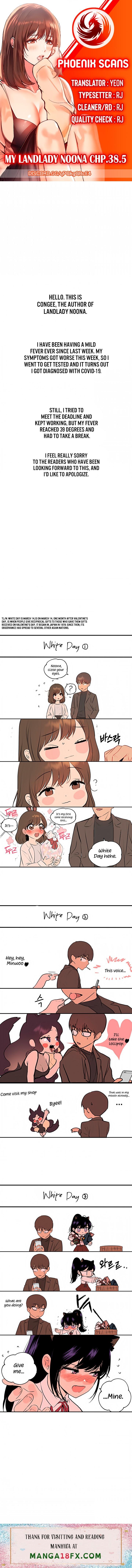 My Landlady Noona Chapter 38.5 - Page 1