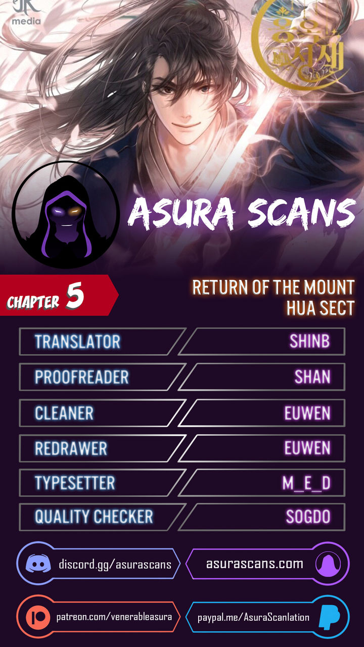 Return of the Mount Hua Sect Chapter 5 - Page 1