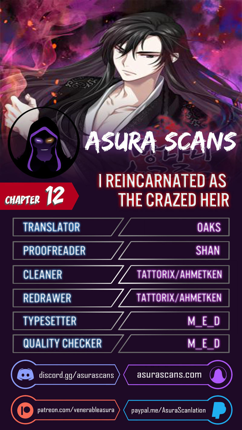 I Reincarnated As The Crazed Heir Chapter 12 - Page 1