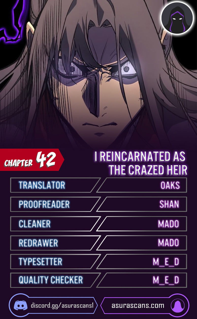 I Reincarnated As The Crazed Heir Chapter 42 - Page 1