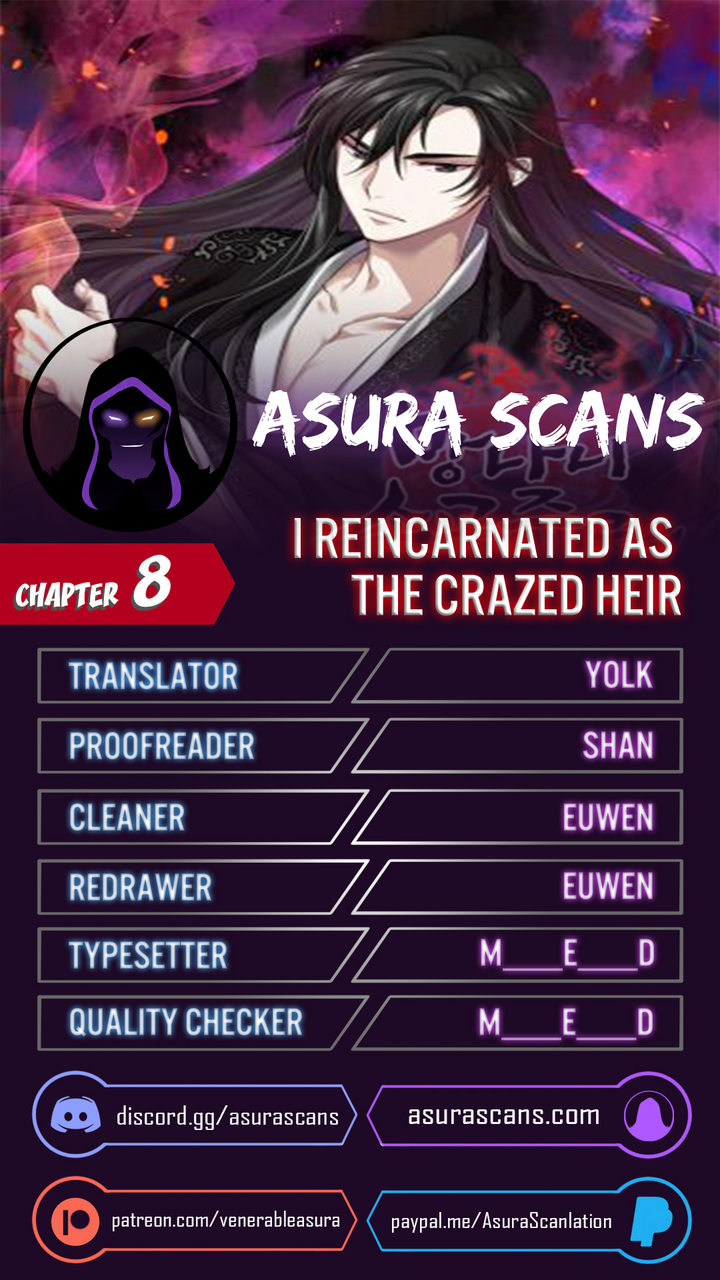 I Reincarnated As The Crazed Heir Chapter 8 - Page 1