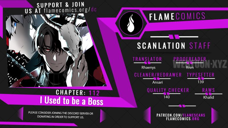 I Used to be a Boss Chapter 112 - Page 1