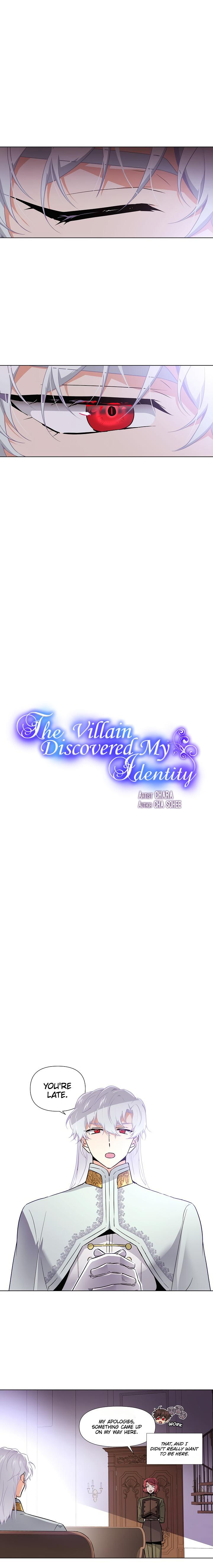 The Villain Discovered My Identity Chapter 21 - Page 3