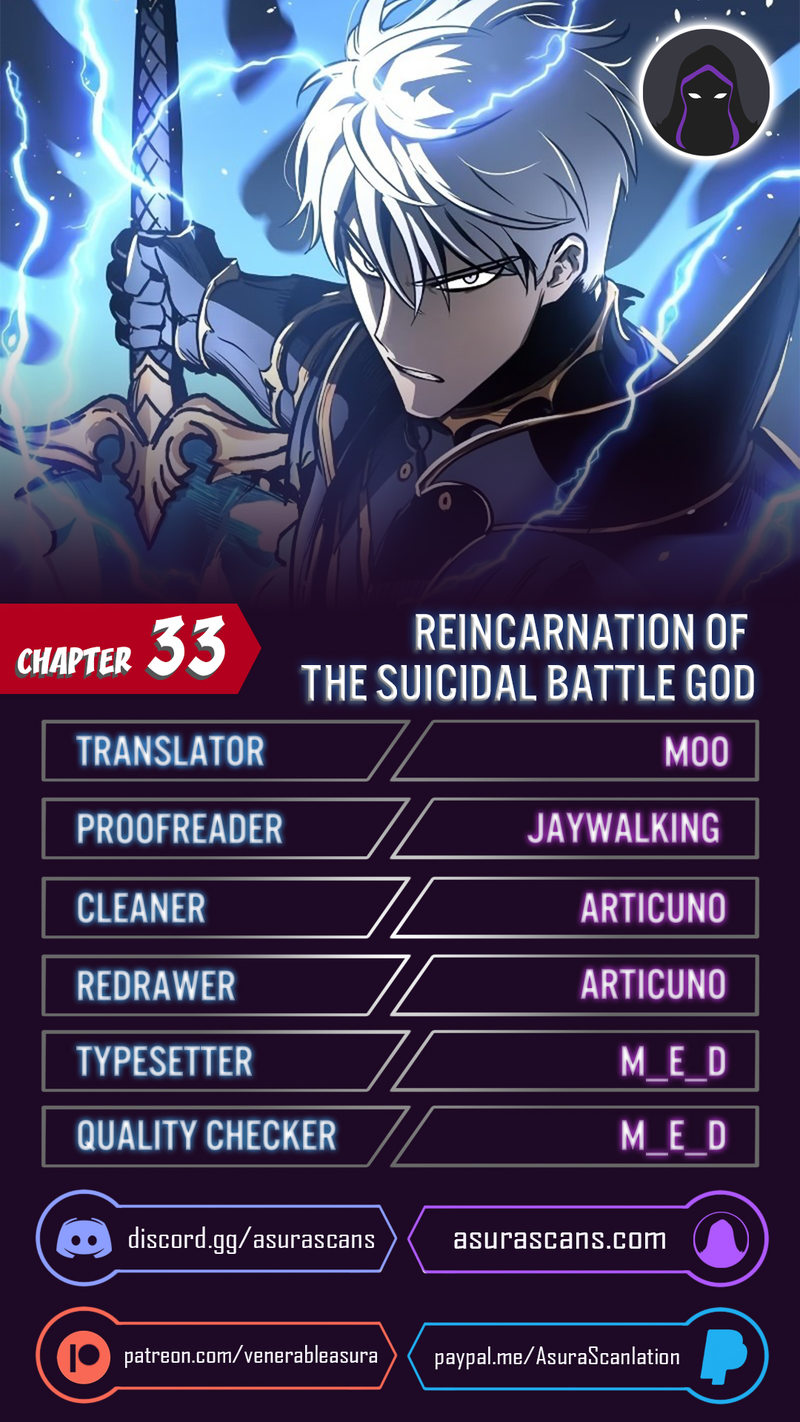 Reincarnation of the Suicidal Battle God Chapter 33 - Page 1