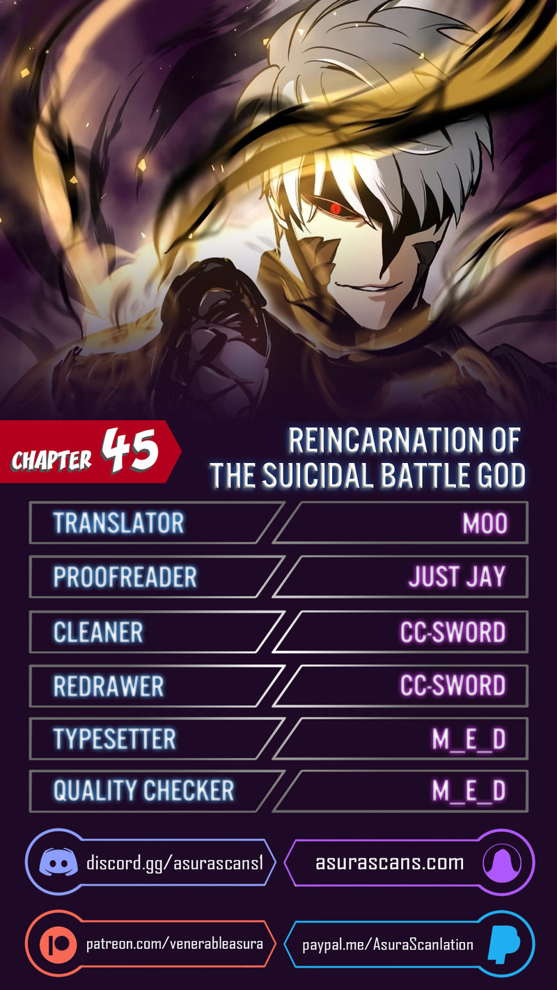 Reincarnation of the Suicidal Battle God Chapter 45 - Page 1