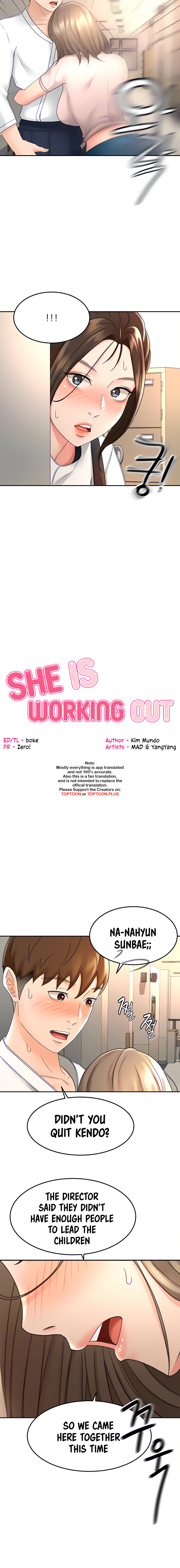 She is Working Out Chapter 34 - Page 4