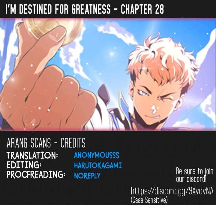 I’m Destined for Greatness! Chapter 28 - Page 1