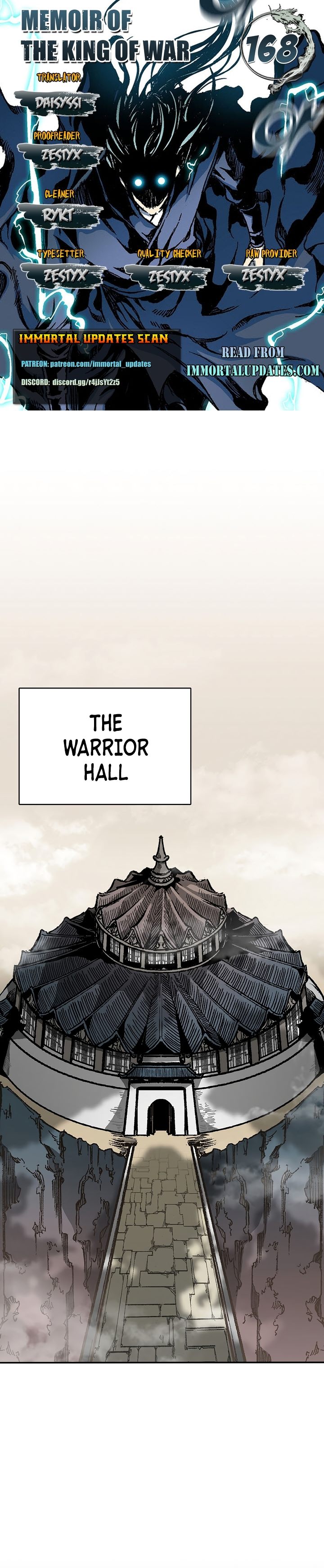 Memoir Of The God Of War Chapter 168 - Page 1