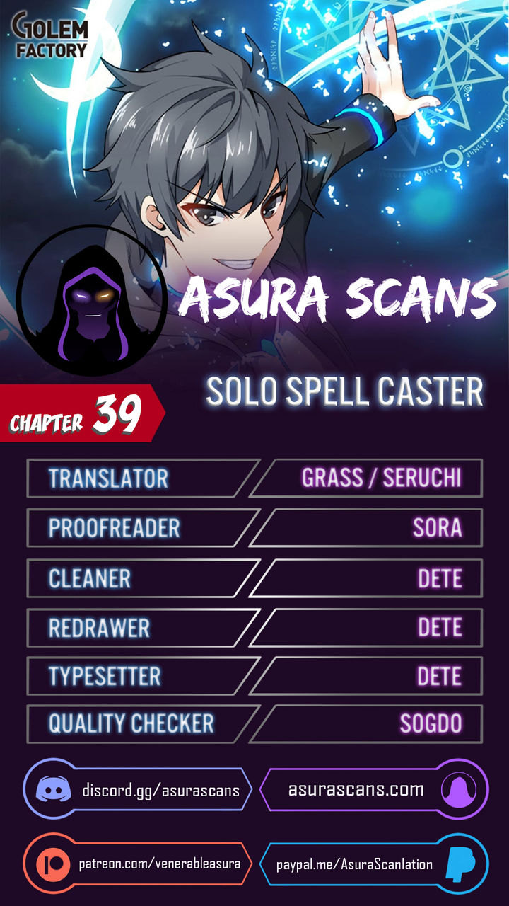 Solo Spell Caster Chapter 39 - Page 1