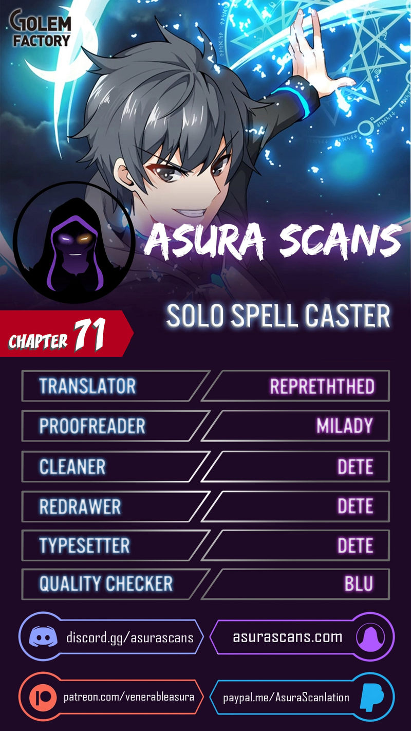 Solo Spell Caster Chapter 71 - Page 1