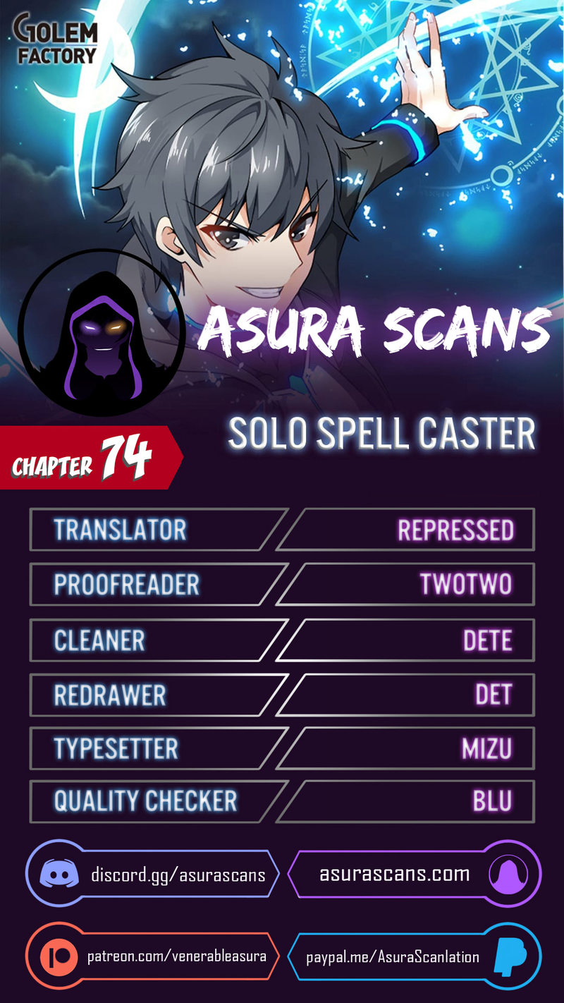 Solo Spell Caster Chapter 74 - Page 1