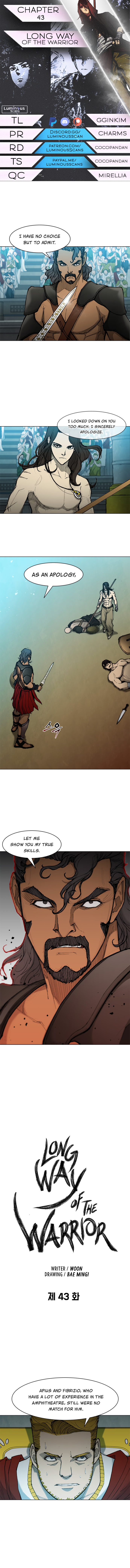 Long Way of the Warrior Chapter 43 - Page 1