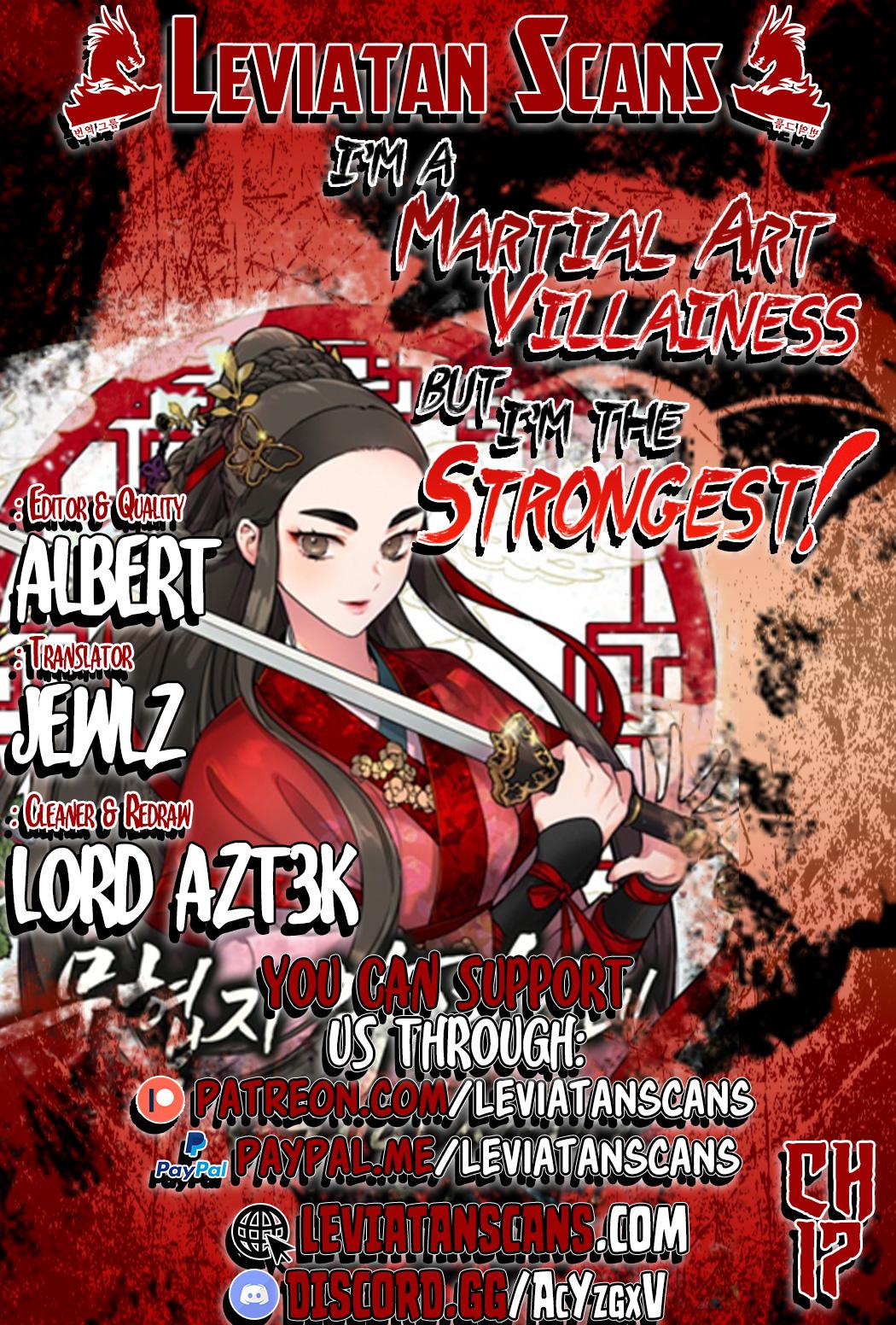 I’m a Martial Art Villainess but I’m the Strongest! Chapter 17 - Page 1