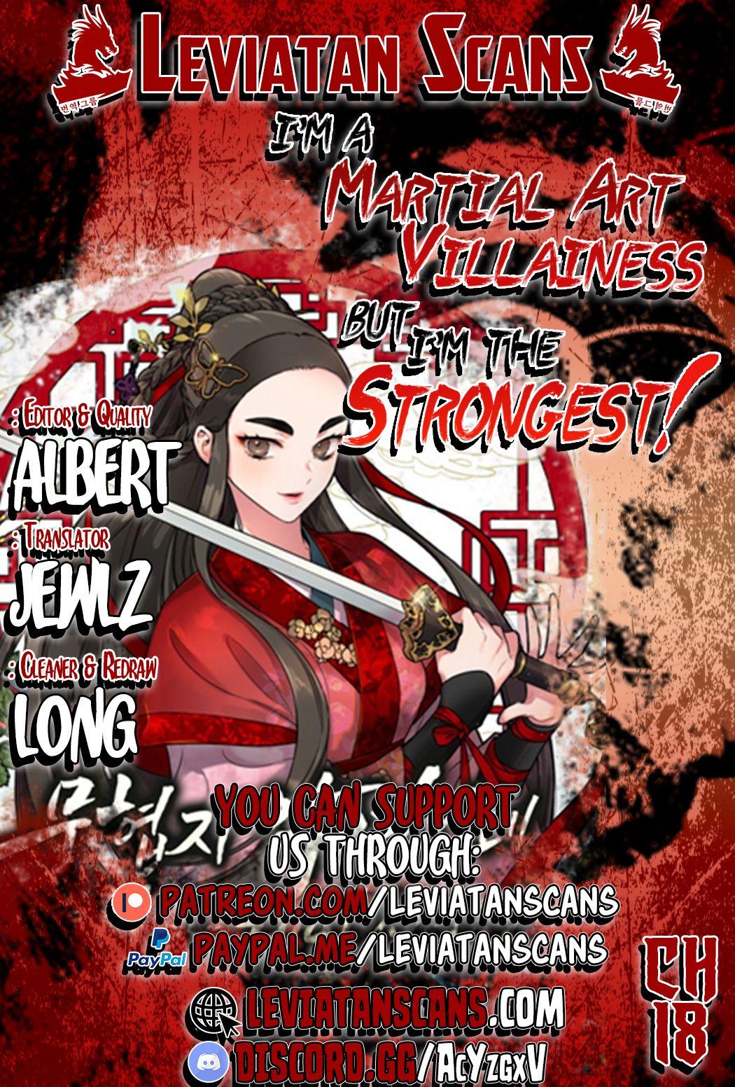 I’m a Martial Art Villainess but I’m the Strongest! Chapter 18 - Page 1