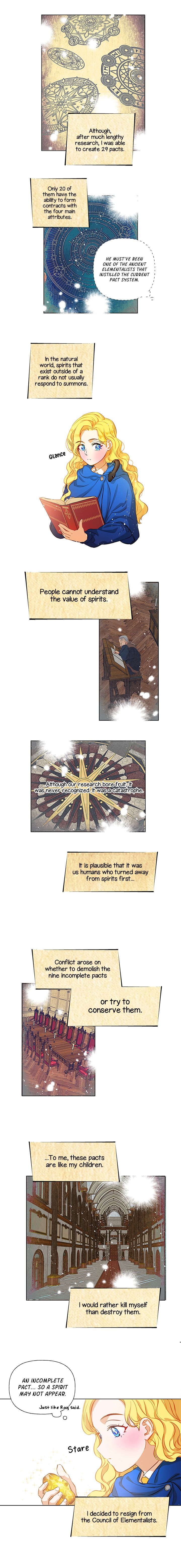 The Golden Haired Elementalist Chapter 14 - Page 7