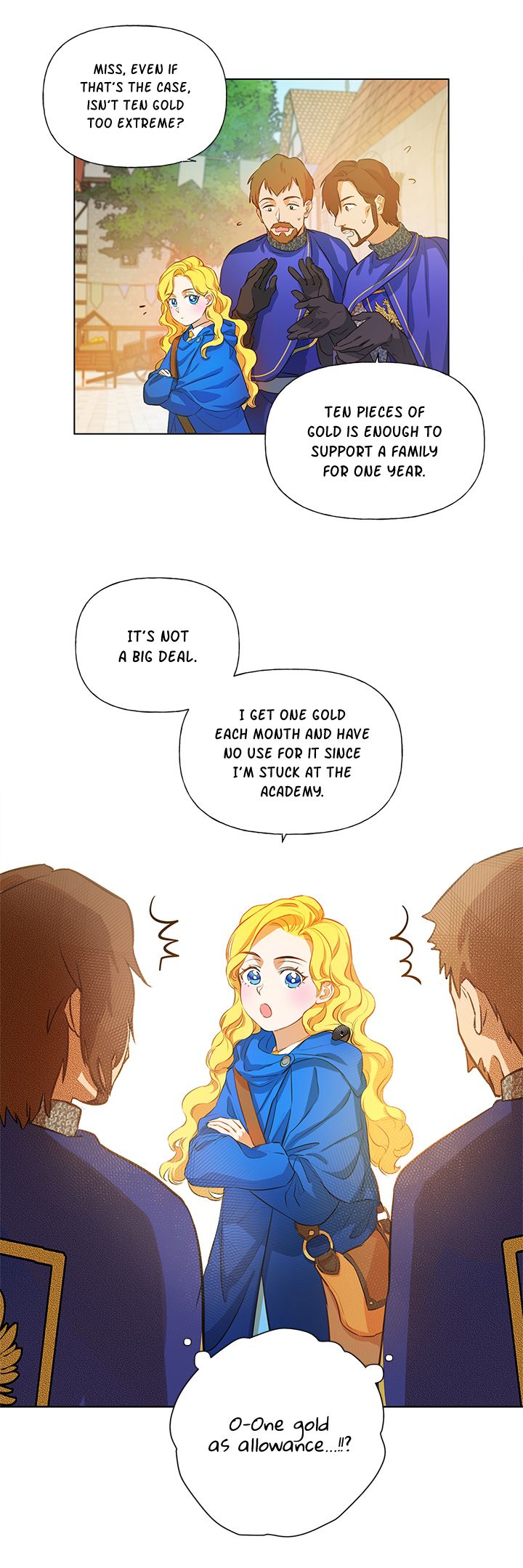 The Golden Haired Elementalist Chapter 15 - Page 8