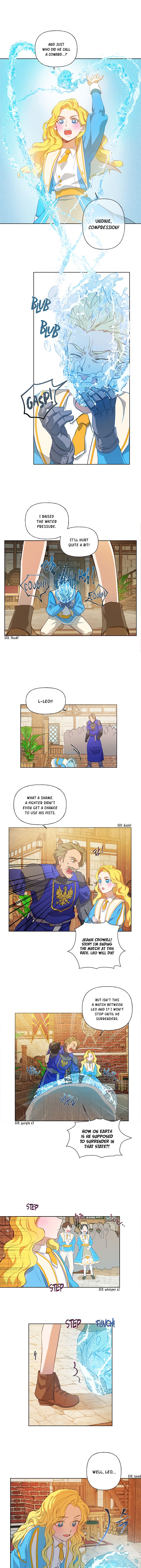 The Golden Haired Elementalist Chapter 25 - Page 5