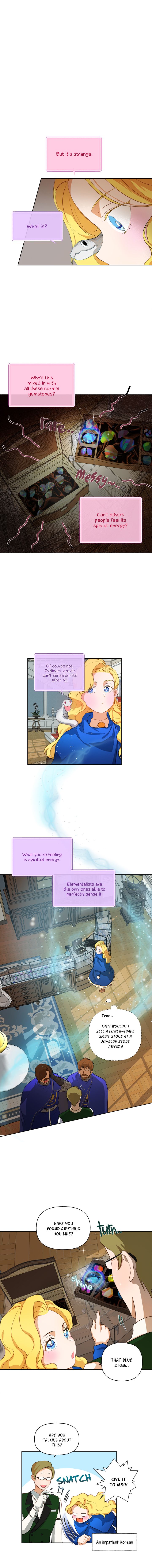 The Golden Haired Elementalist Chapter 28 - Page 1