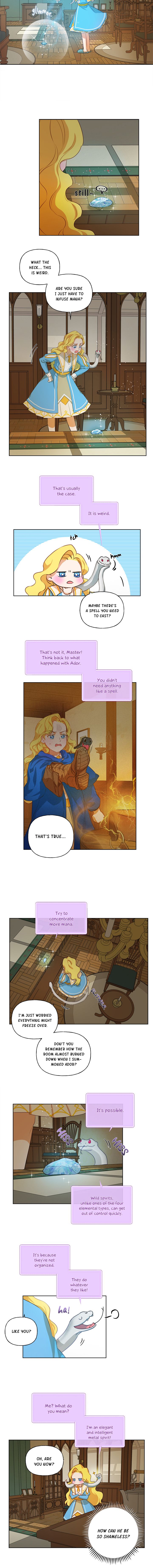 The Golden Haired Elementalist Chapter 28 - Page 9