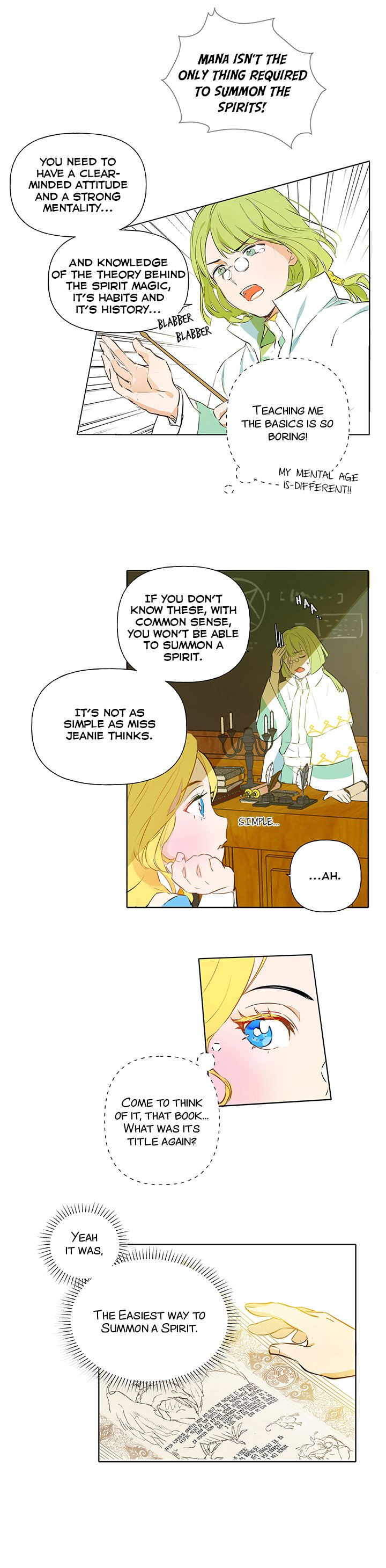 The Golden Haired Elementalist Chapter 3 - Page 23