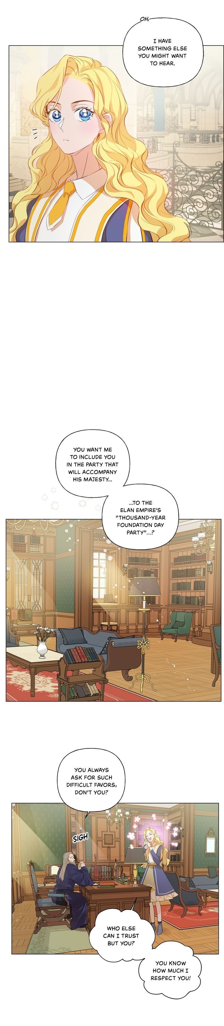 The Golden Haired Elementalist Chapter 43 - Page 18