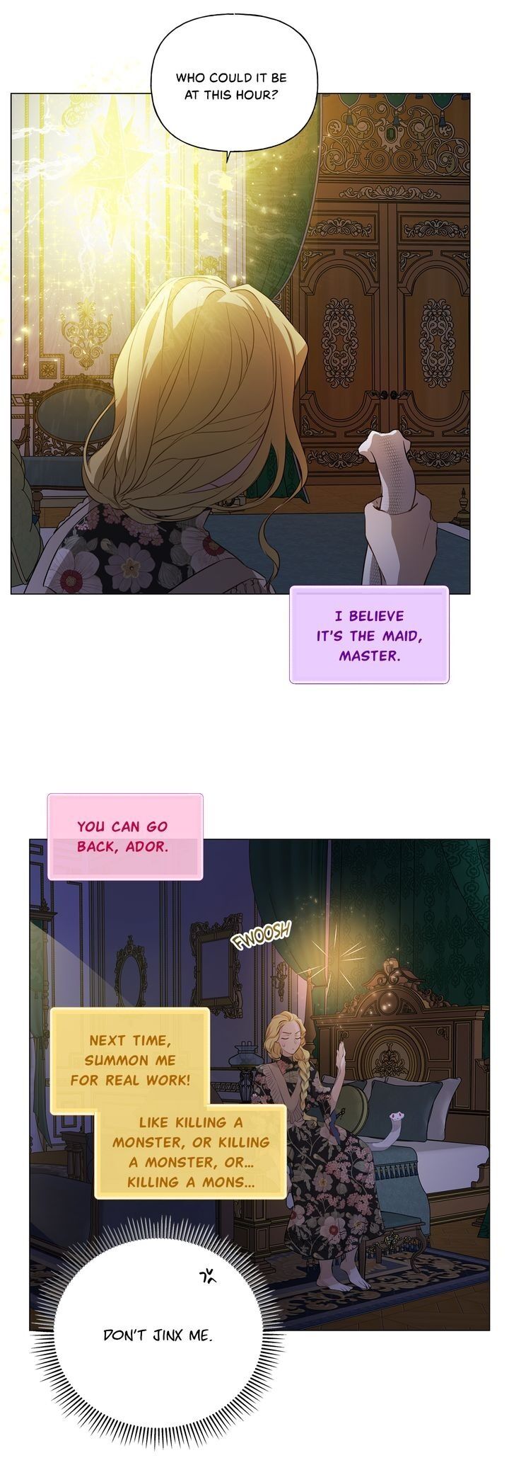 The Golden Haired Elementalist Chapter 44 - Page 7