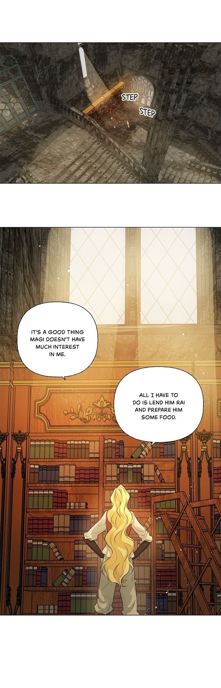 The Golden Haired Elementalist Chapter 48 - Page 34