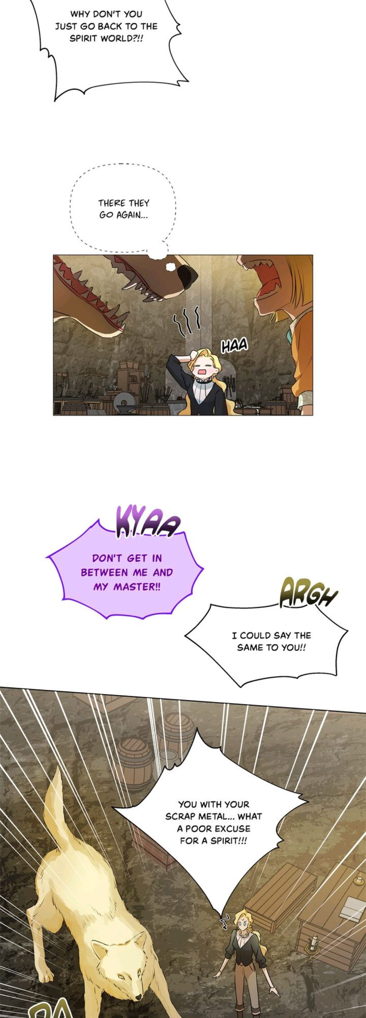 The Golden Haired Elementalist Chapter 51 - Page 6