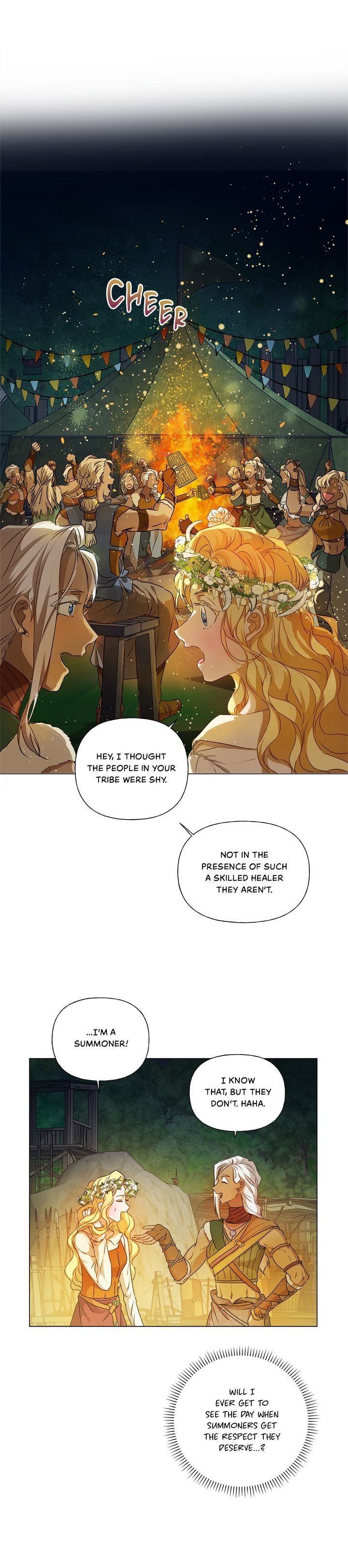 The Golden Haired Elementalist Chapter 55 - Page 13