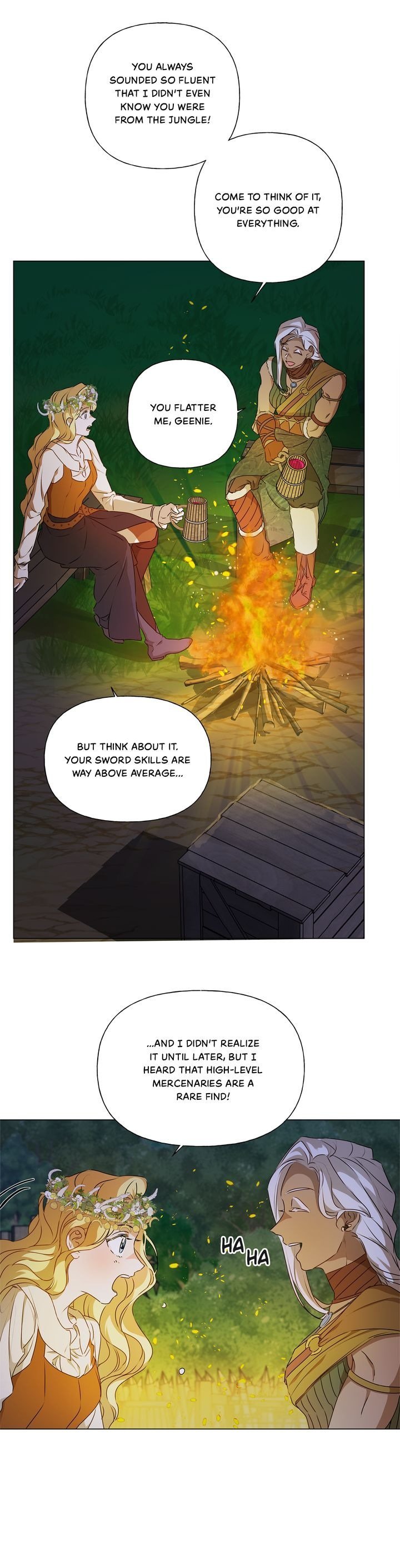 The Golden Haired Elementalist Chapter 55 - Page 24