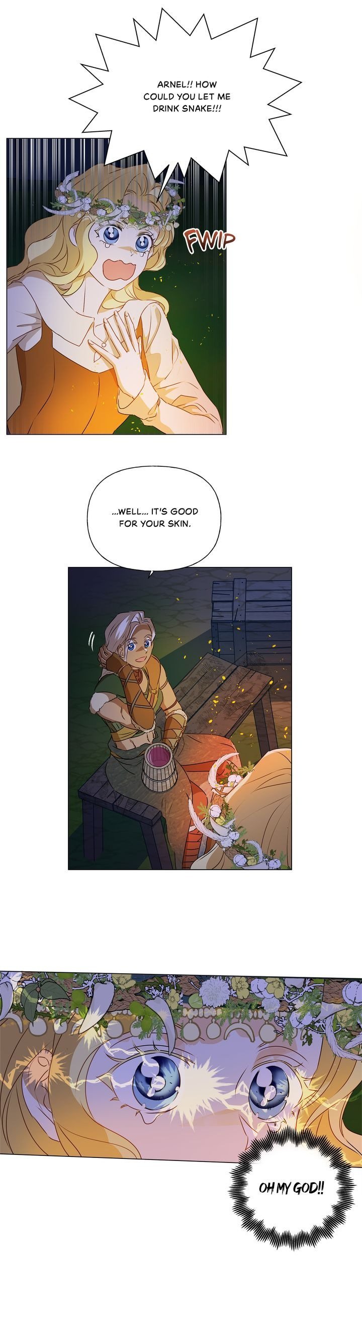 The Golden Haired Elementalist Chapter 55 - Page 34