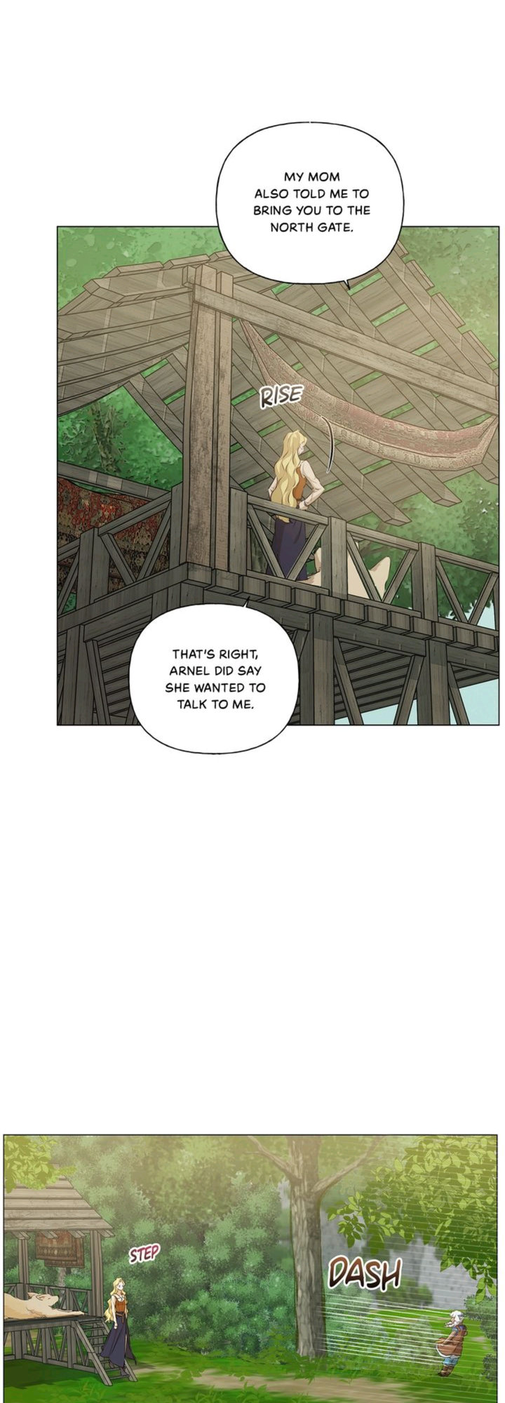 The Golden Haired Elementalist Chapter 58 - Page 14