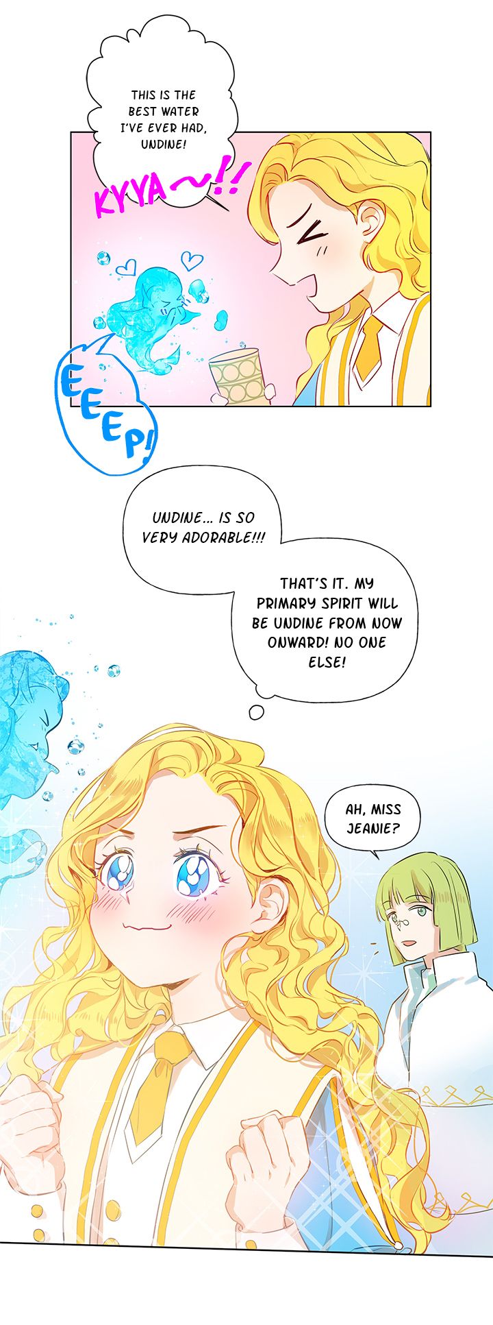 The Golden Haired Elementalist Chapter 7 - Page 14