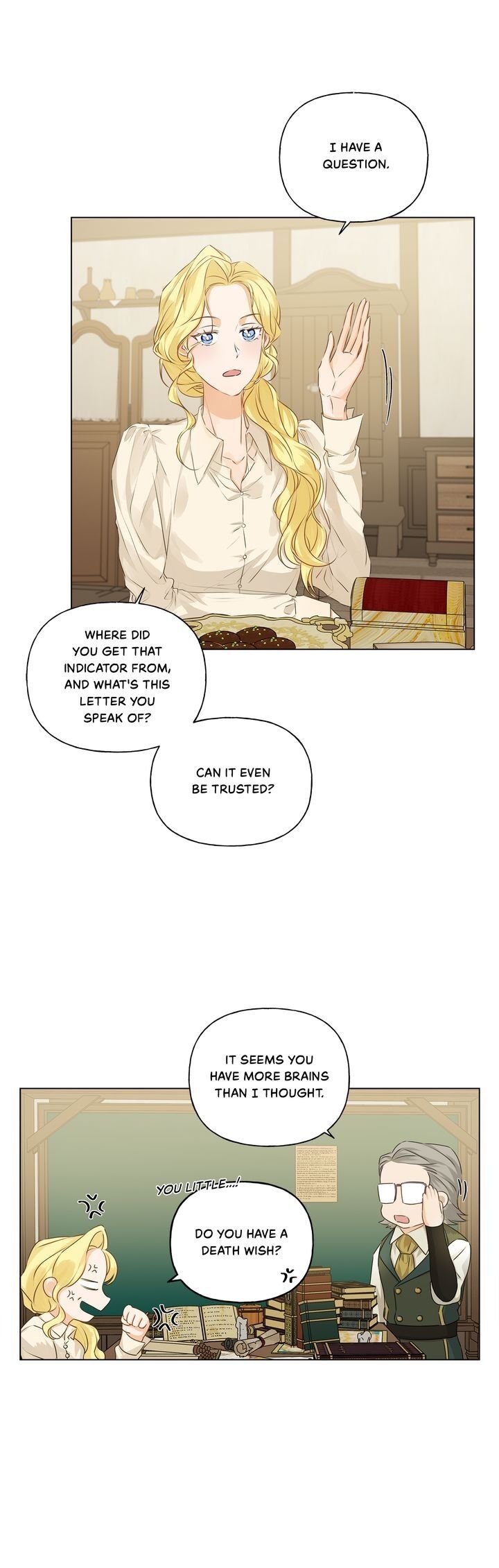 The Golden Haired Elementalist Chapter 82 - Page 12