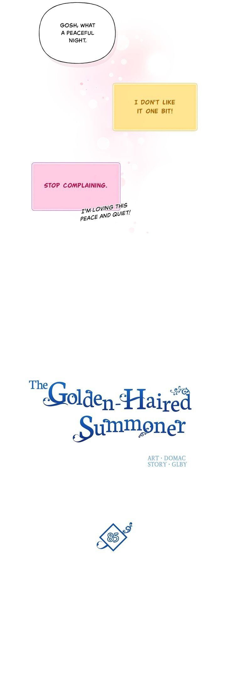 The Golden Haired Elementalist Chapter 85 - Page 14