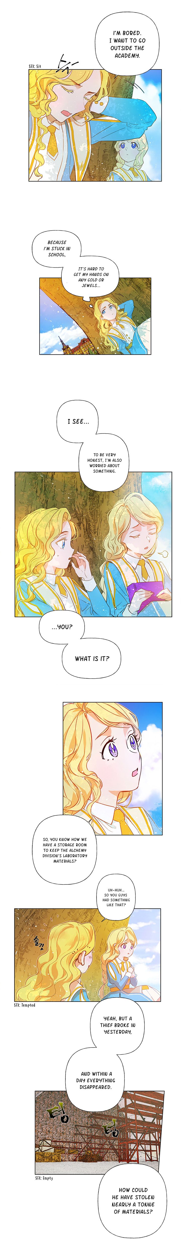 The Golden Haired Elementalist Chapter 9 - Page 4