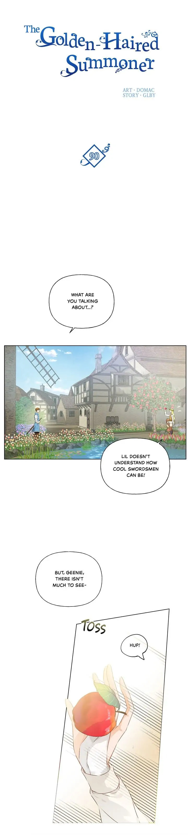 The Golden Haired Elementalist Chapter 90 - Page 2