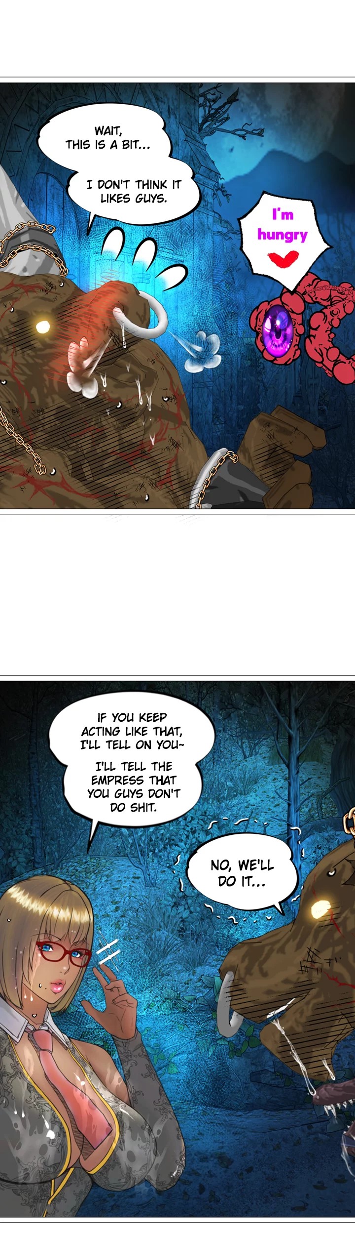 The DARK ELF QUEEN and the SLAVE ORC Chapter 21 - Page 31