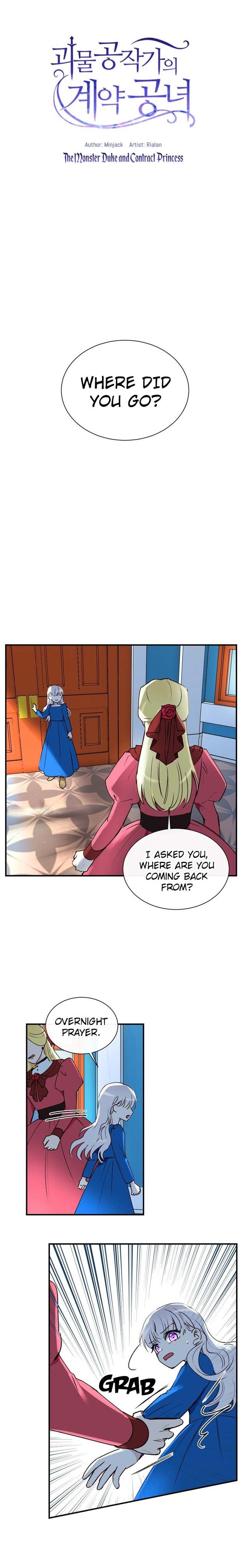 The Monster Duchess And Contract Princess Chapter 11 - Page 5