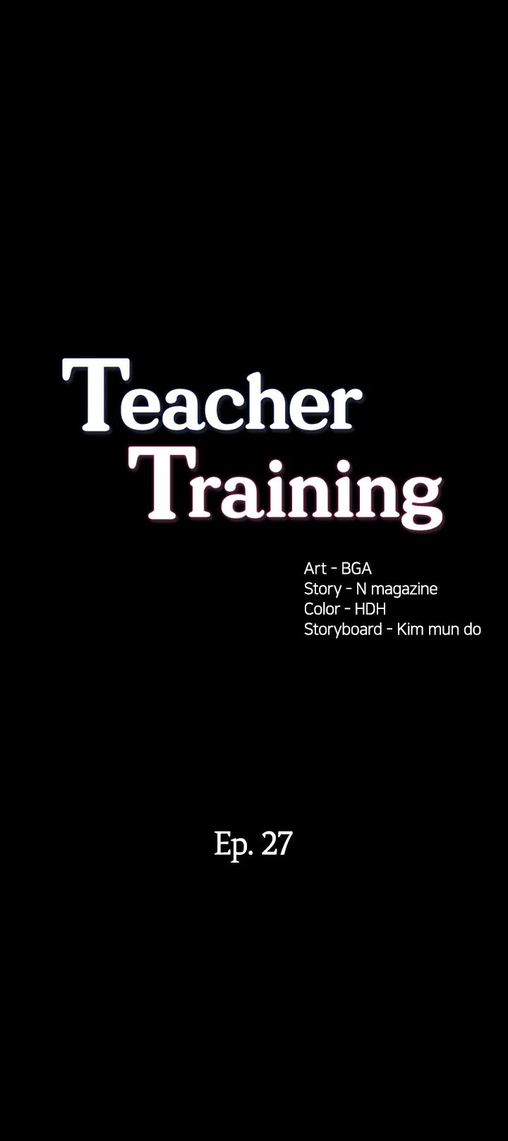 Teacher Training Chapter 27 - Page 3