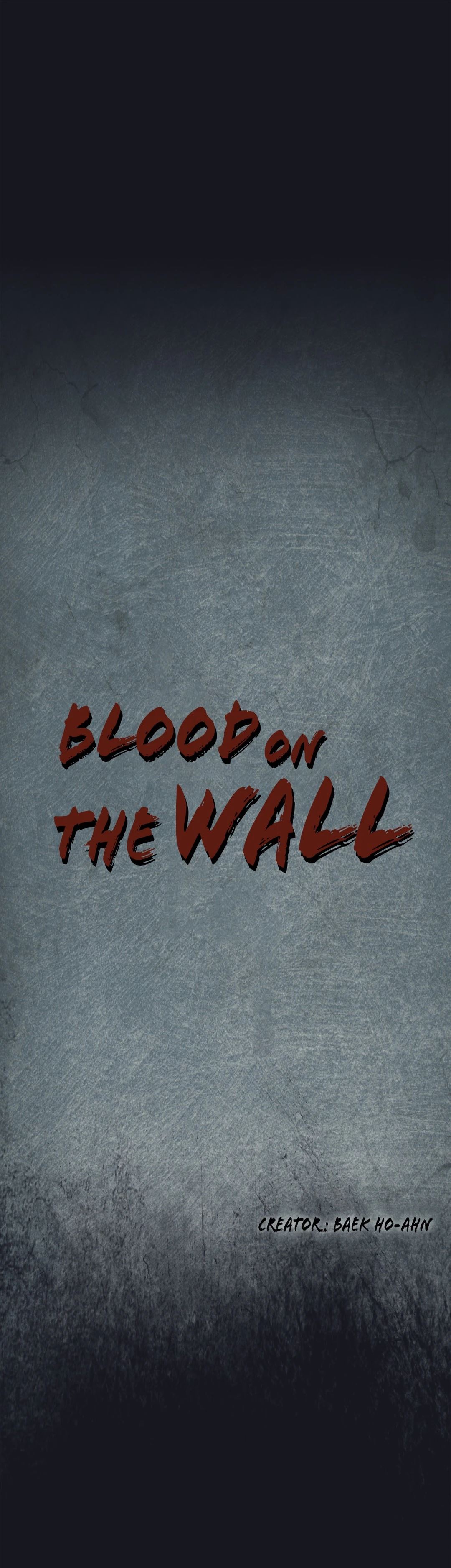 Blood on the wall Chapter 21 - Page 1