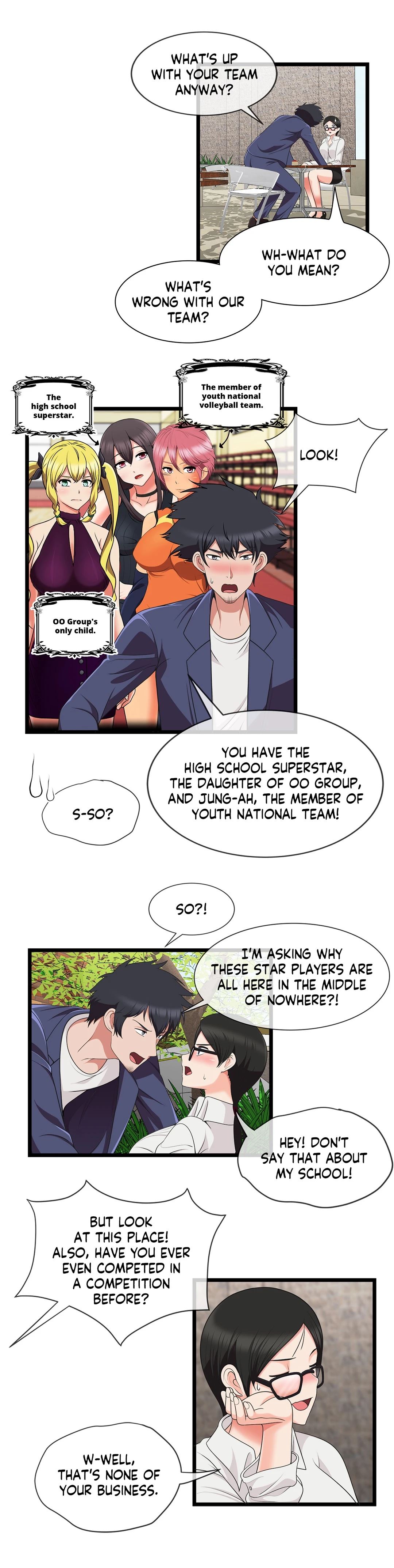 The Naughty Volleyball Team Chapter 15 - Page 6