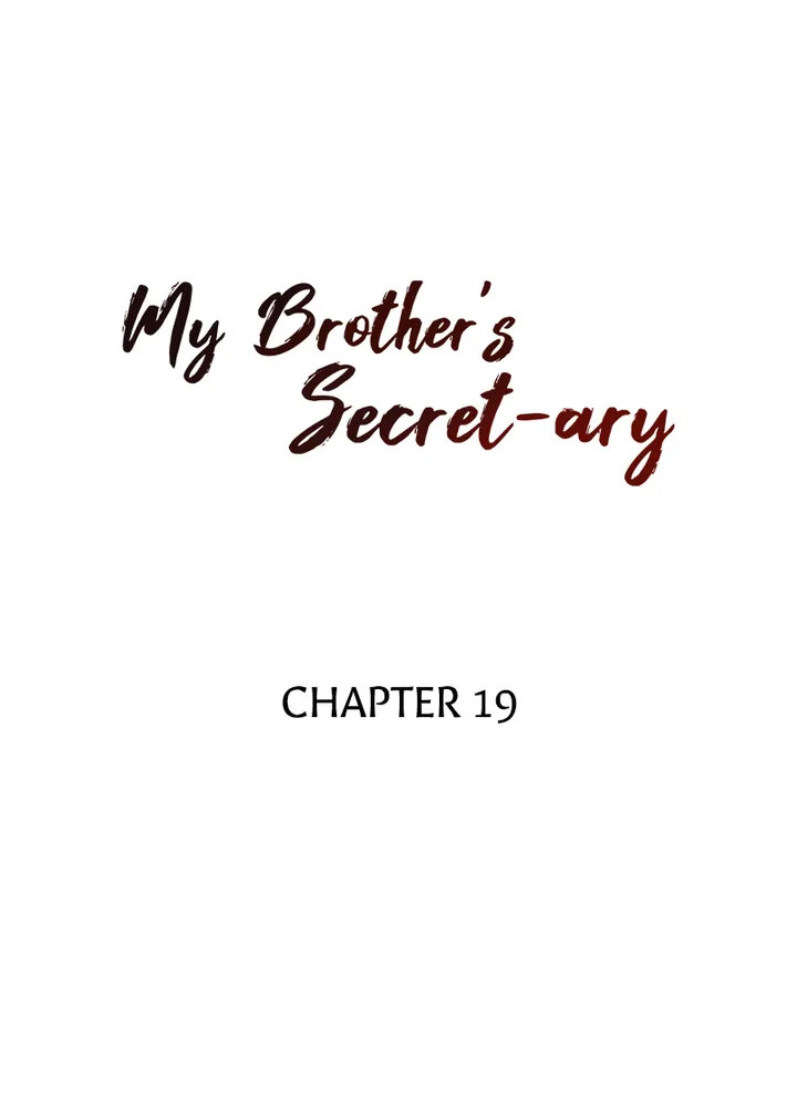 My Brother’s Secret-ary Chapter 19 - Page 4