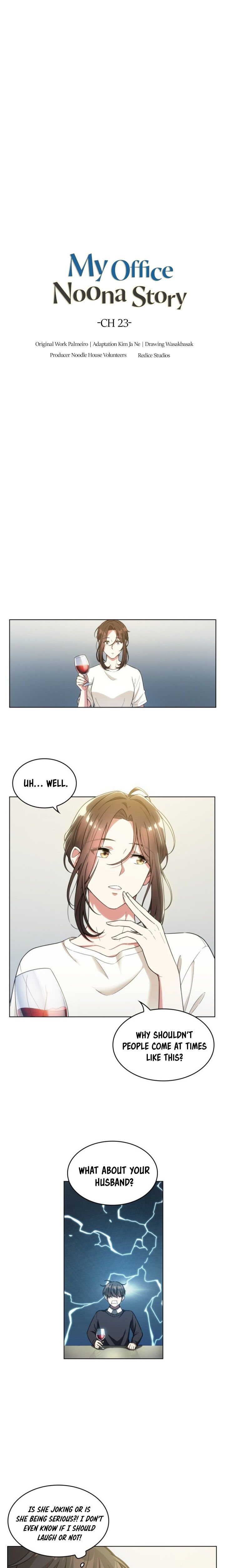My Office Noona’s Story Chapter 23 - Page 3