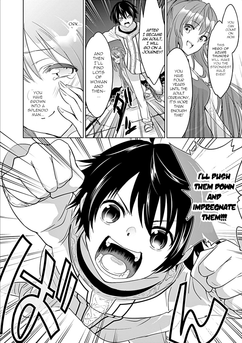 Shijou Saikyou Orc-san no Tanoshii Tanetsuke Harem Zukuri Chapter 1 - Page 34