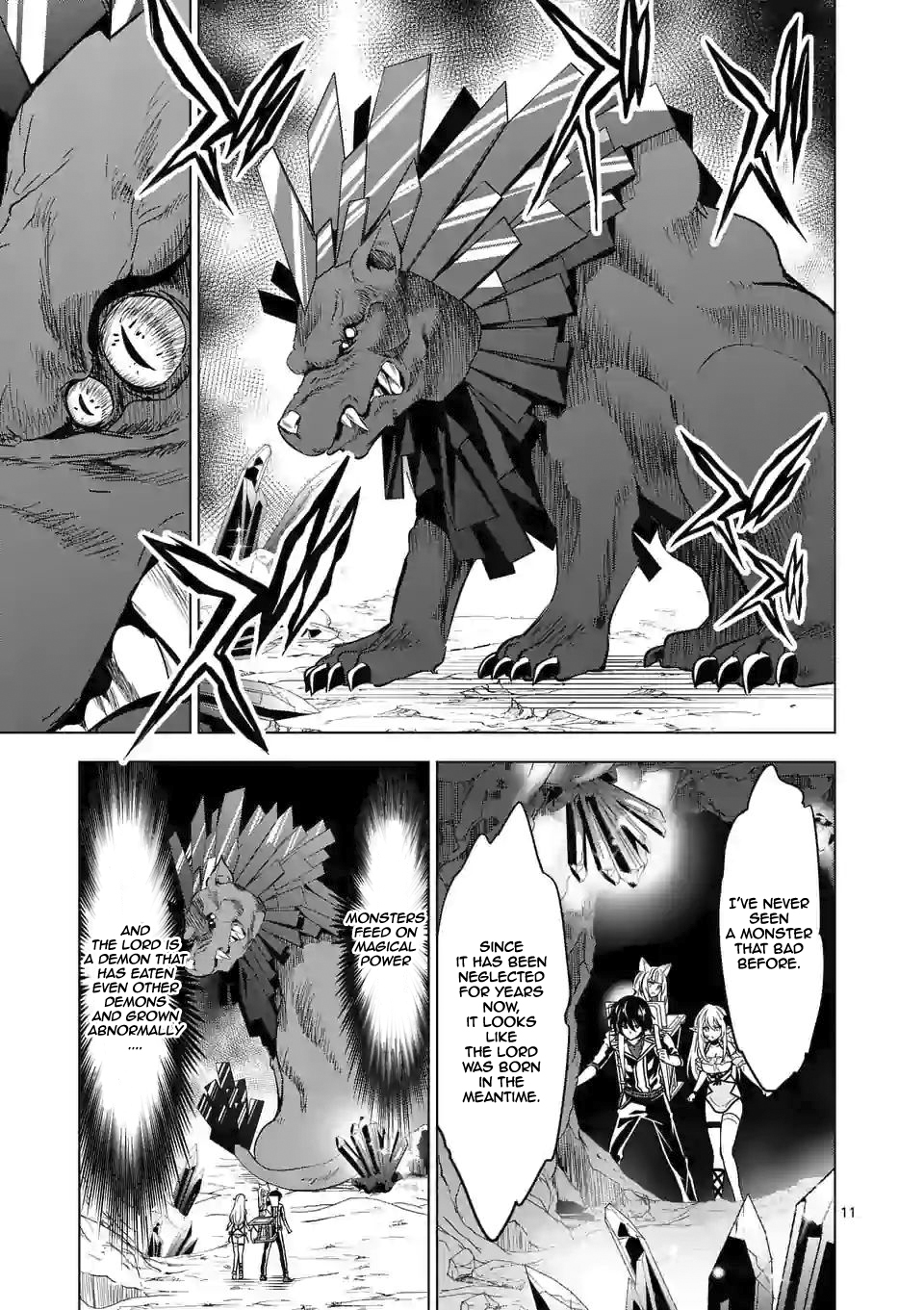 Shijou Saikyou Orc-san no Tanoshii Tanetsuke Harem Zukuri Chapter 34 - Page 12