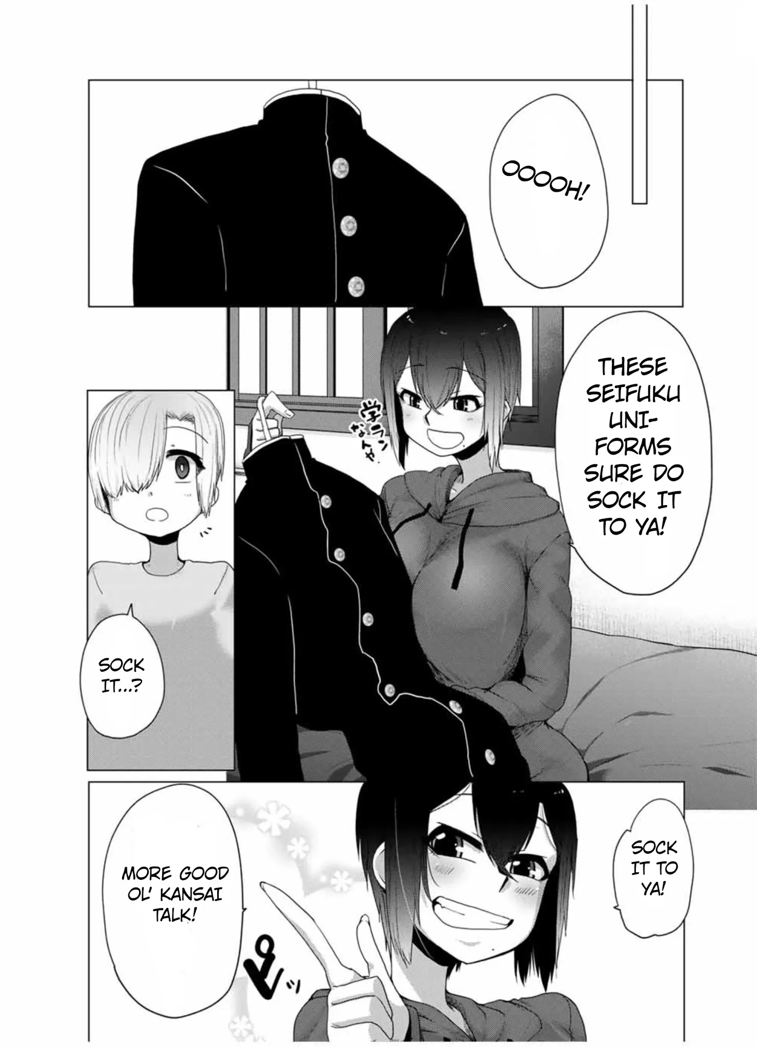 The Girl with a Kansai Accent and the Pure Boy Chapter 15 - Page 2