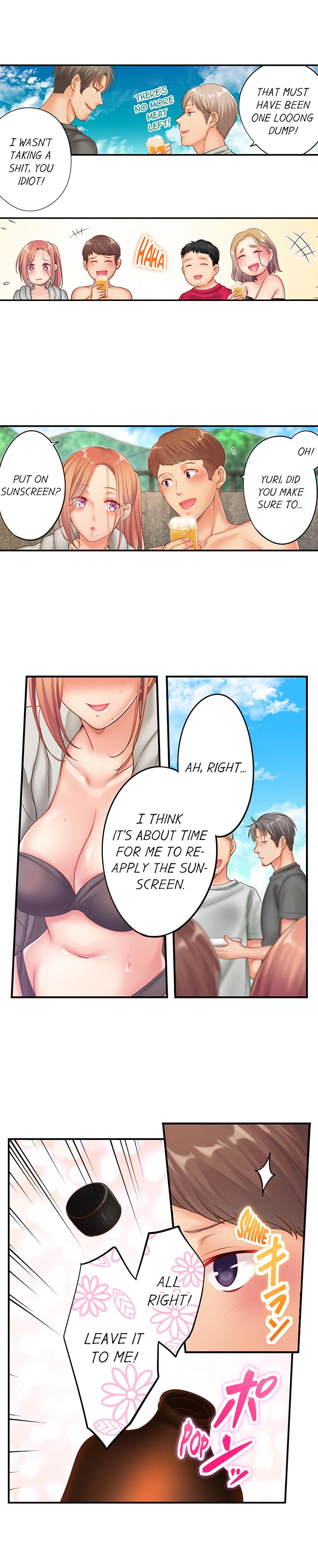 I Can’t Resist His Massage! Cheating in Front of My Husband’s Eyes Chapter 40 - Page 7