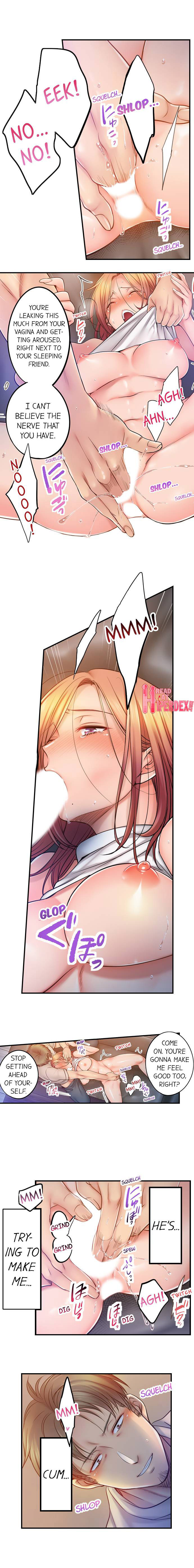 I Can’t Resist His Massage! Cheating in Front of My Husband’s Eyes Chapter 91 - Page 8